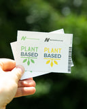 Plant-Based Kiss Cut Stickers