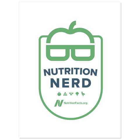 Nutrition Nerd Kiss Cut Sticker